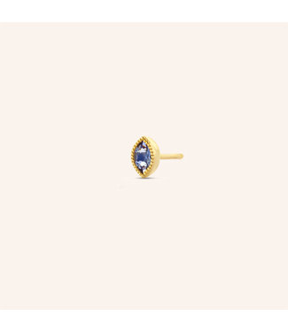 Diamanti Per Tutti Twiggy Blue single stud earring M2358