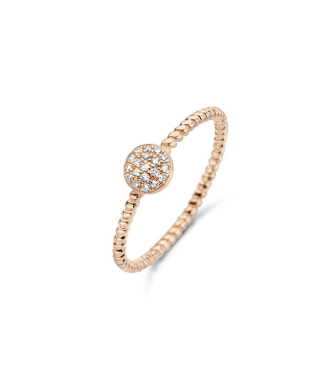 Diamanti Per Tutti Galaxy Twisted ring Pink M1037-2S5