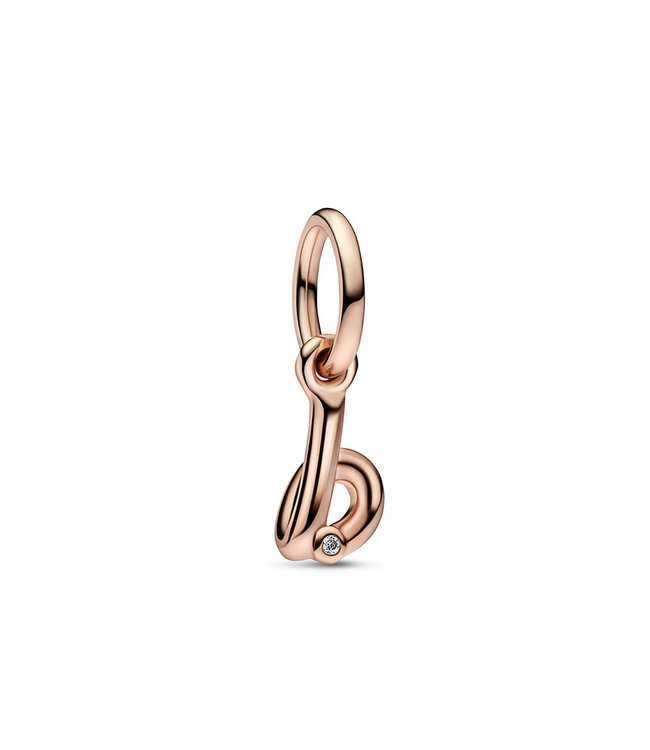 Pandora Letter B - Script Alphabet dangle 782459C01