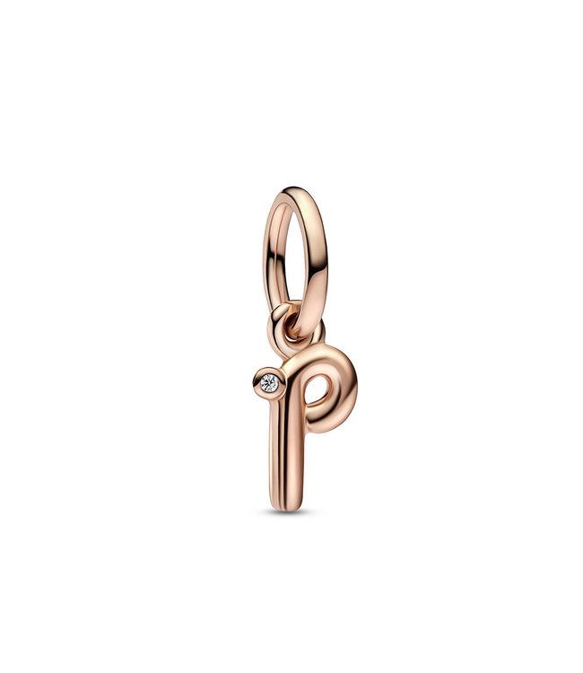 Pandora Letter P - Script Alphabet dangle 782461C01