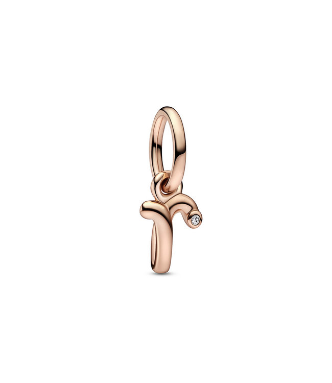 Pandora Letter R - Script Alphabet dangle 782477C01