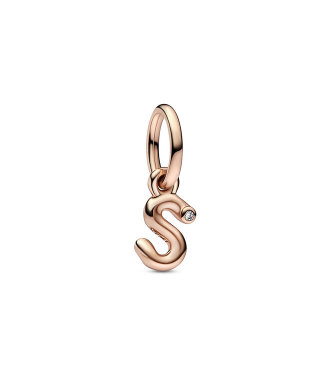 Pandora Letter S - Script Alphabet dangle 782478C01