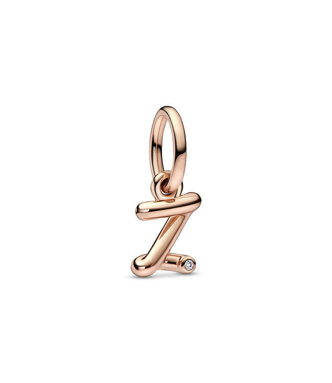 Pandora Letter Z - Script Alphabet dangle 782457C01