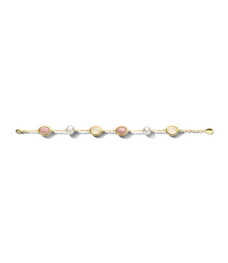 Orage armband verguld roze met parel A/8731/20