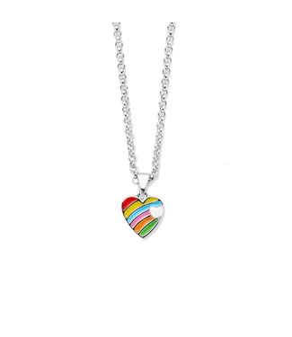 Orage Kids & Teenz ketting Hart multicolor - K/3379/36