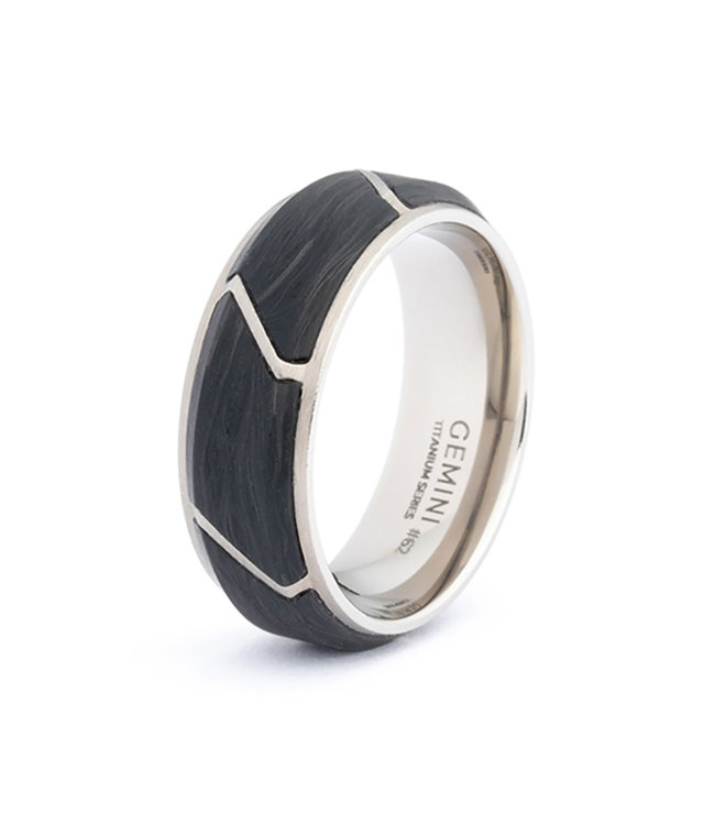 Gemini Carus silver ring CAR01