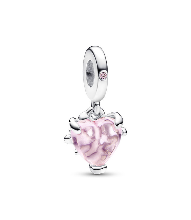 Pandora Pink Family Tree & Heart dangle 792654C01