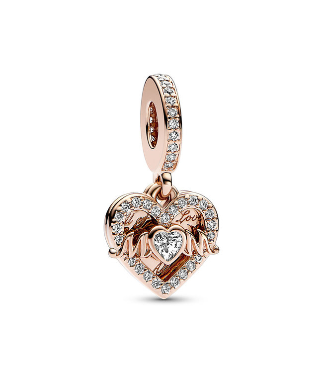 Pandora Heart & Mum dangle 789402C01