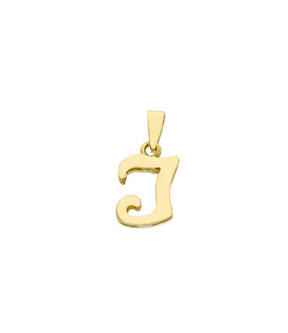 Willems Creations hanger 18kt geelgoud Letter I INO030GGI