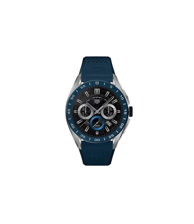 Tag Heuer Connected Connected Steel Rubber heren horloge SBR8A11.BT6260