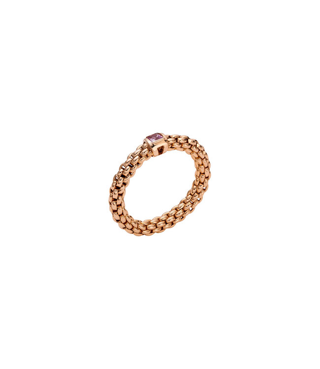 Fope ring Souls roosgoud Pink Sapphires AN09 ZAF1S-R