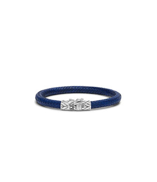 Buddha to Buddha Ellen leather bracelet navy 149BU