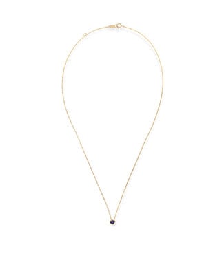 Swing Jewels Birthstone 14kt collier - September Sapphire - SWBN01SEP-Y