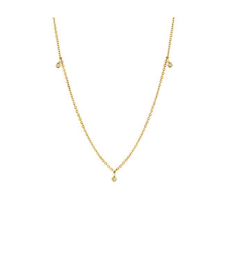 Diamanti Per Tutti 14kt gold GLD 14kt - Everlasting necklace - M1640