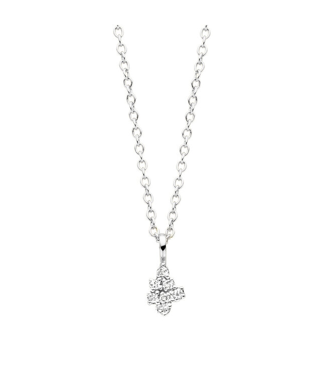 Diamanti Per Tutti 14kt gold GLD 14kt - Cluster necklace - M2069