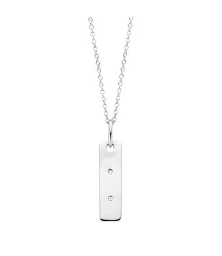 Diamanti Per Tutti 14kt gold GLD 14kt - Tag Engravable necklace - M2057