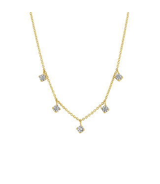 Blush ketting 14kt geelgoud - 3157YZI