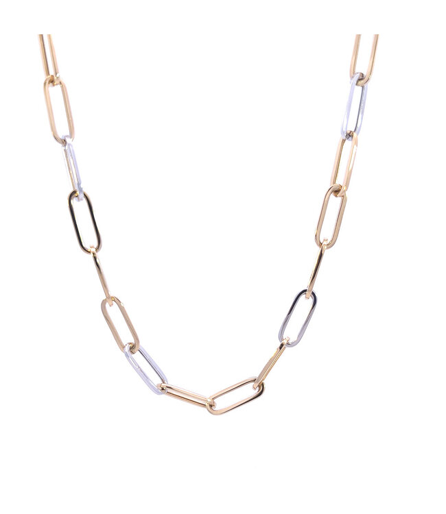 Willems Creations ketting 18kt bicolor 02C0214