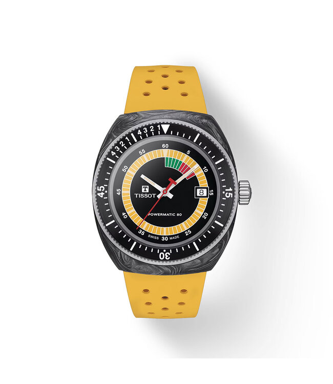 Tissot Sideral Yellow Powermatic 80 heren horloge T1454079705700