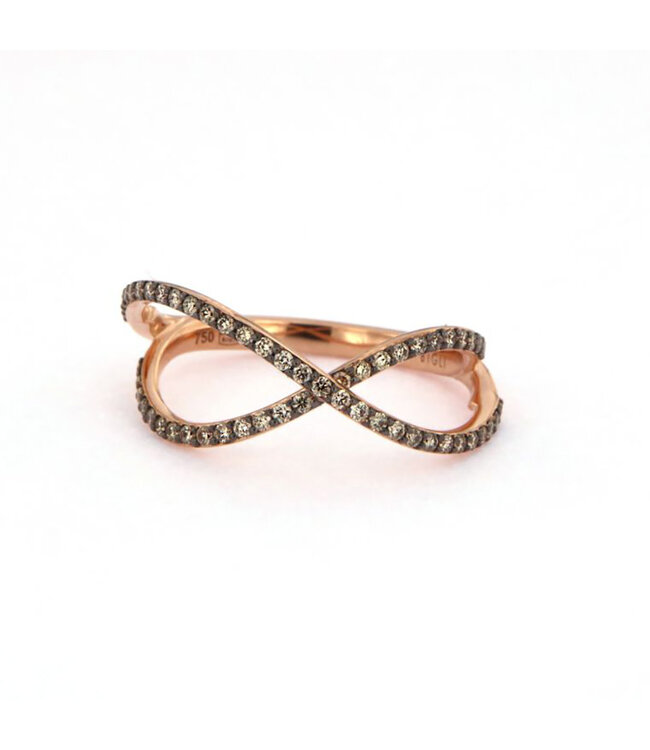 Bigli ring Infinity roosgoud 23R199Rbrdbr