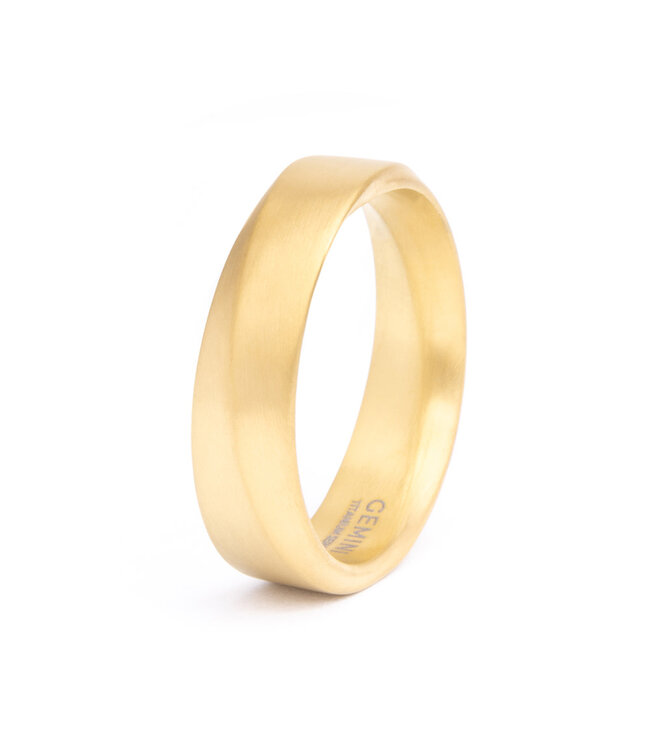 Gemini Verso Gold ring VER03