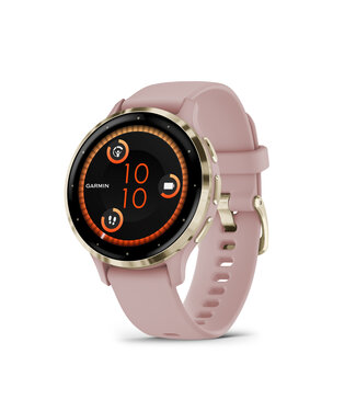 Garmin Venu 3S, GPS, Dust Rose + Soft Gold 010-02785-03