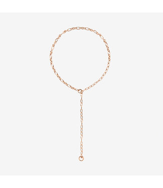 Dodo Essentials collier 18kt roosgoud DCC3004_ESSEN_00RAG