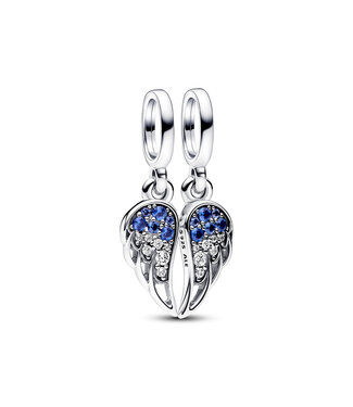 Pandora Sparkling Splittable Angel Wings dangle - 792821C01