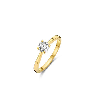 Blush Lab Diamonds ring 14kt geelgoud met lab grown diamond LG1003Y