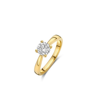 Blush Lab Diamonds ring 14kt geelgoud met lab grown diamond LG1005Y