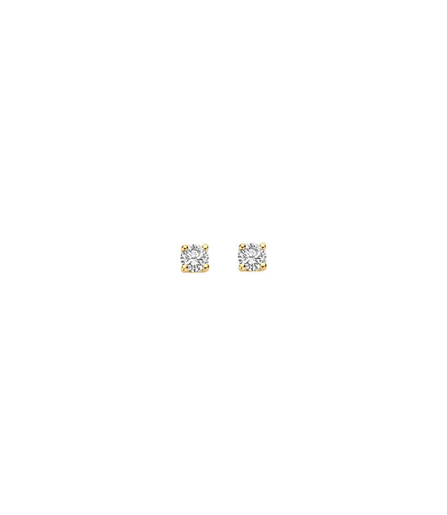 Blush Lab Diamonds oorbellen 14kt geelgoud met lab grown diamonds LG7000Y