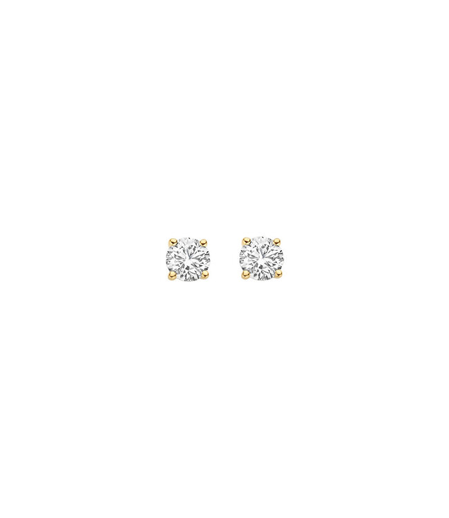 Blush Lab Diamonds oorbellen 14kt geelgoud met lab grown diamonds LG7002Y