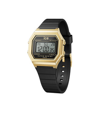 Ice Watch Ice Digit Retro - Black gold - Small - 022064