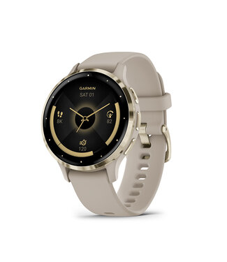 Garmin Venu 3S, GPS, Soft gold, french grey - 010-02785-02