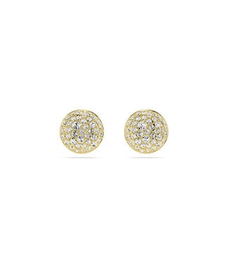 Swarovski Meteora stud earrings yellow 5683444