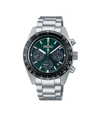 Seiko Prospex Deep Green Speedtimer heren horloge SSC933P1