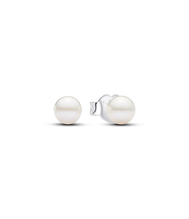 Pandora Treated Freshwater Cultured Pearl stud earrings 4,5 mm - 293168C01