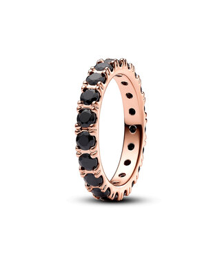 Pandora Sparkling Row Eternity ring black - 180050C02