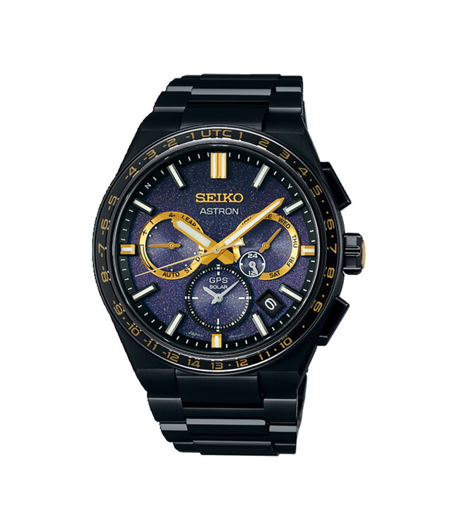 Seiko Astron GPS Solar Titanium Limited Edition heren horloge SSH145J1