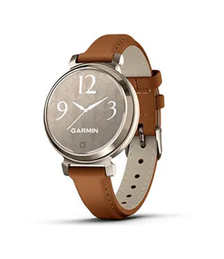 Garmin Lily 2 Classic, cream gold/tan, leather - 010-02839-02