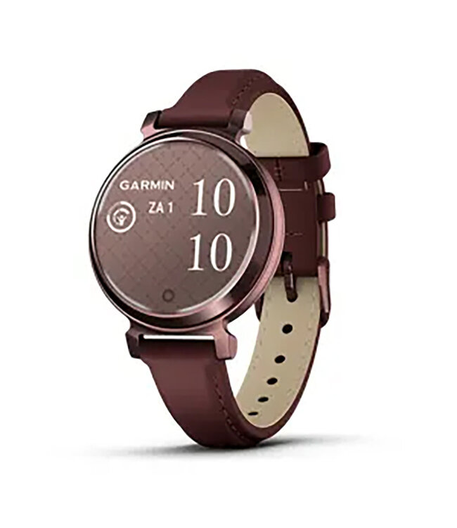 Garmin Lily 2 Classic, Darkbronze/mulberry, leather - 010-02839-03