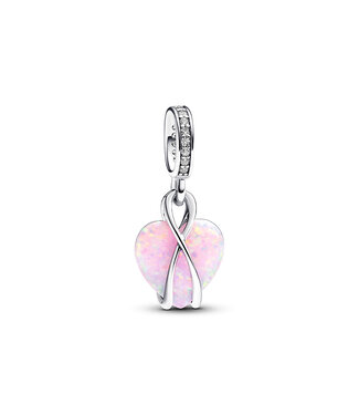 Pandora Mum Opalescent Heart dangle - 793202C01