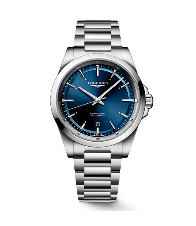 Longines Conquest Automatic Blue heren horloge L37204926
