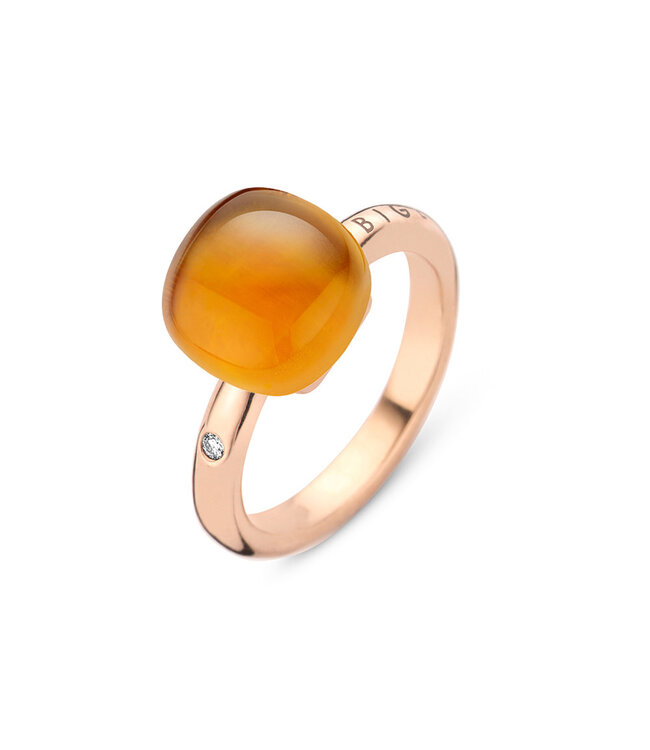 Bigli ring Mini Sweety - Birthstone November - Madeire Citrine - 20R88Rmcmp