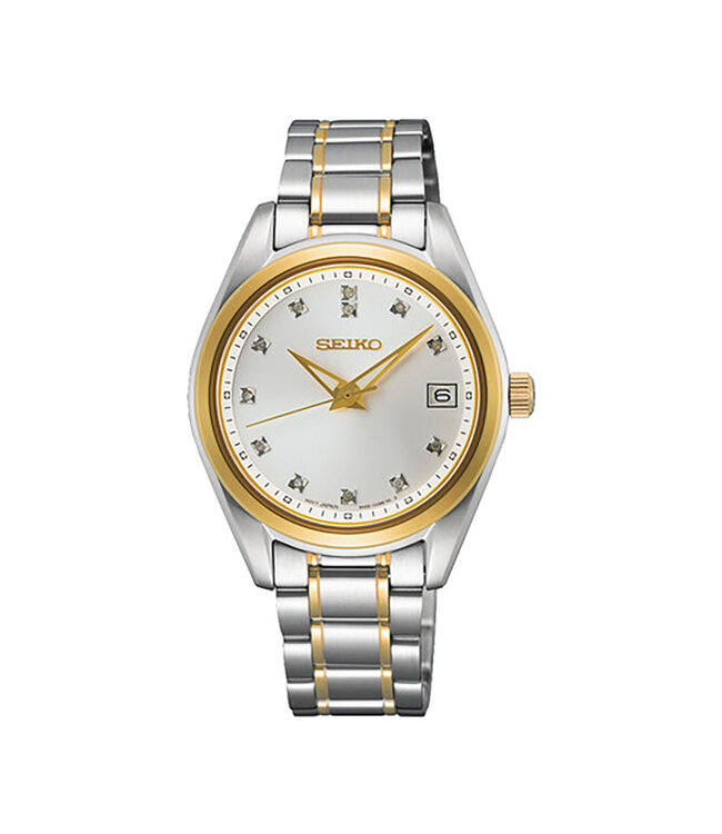 Seiko Classic Diamonds dames horloge SUR582P1