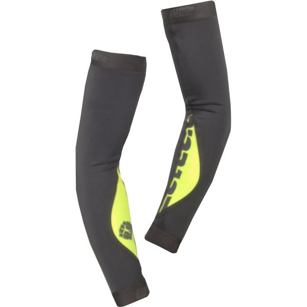 BIORACER Bioracer Arm Warmer Spitfire Tempest, Black/Fluo Yellow