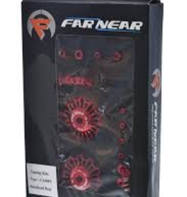 FAR NEAR Far & Near Derailleur Pulley Alloy, Red