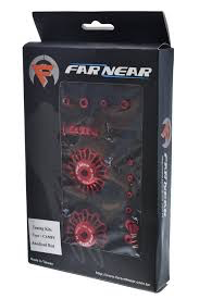 FAR NEAR Far & Near Derailleur Pulley Alloy, Red