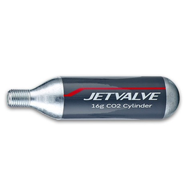 WELDTITE Jetvalve CO2 cylinder threaded 16g