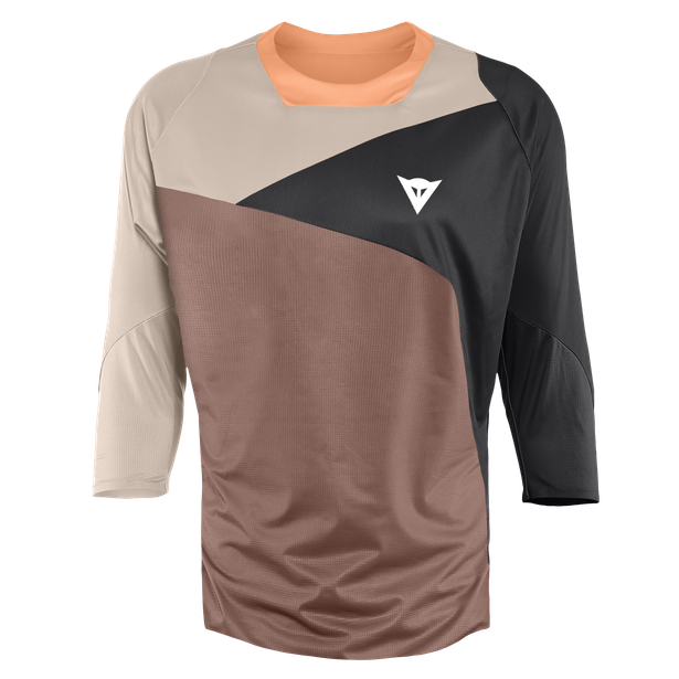 DAINESE DAINESE HG OTZARRETA MTB 3/4 Sleeve Men's Jersey, Dark Sand/Black